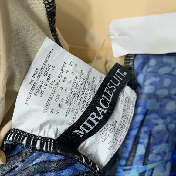 NWT MIRACLESUIT Shadowcat Siren One Piece Swimsuit - Picture 11 of 11